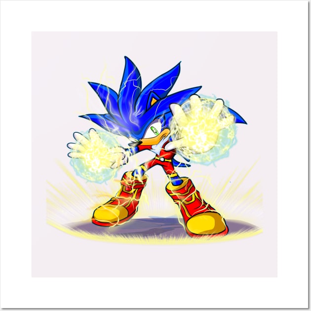 sonic Wall Art by vicktoonz